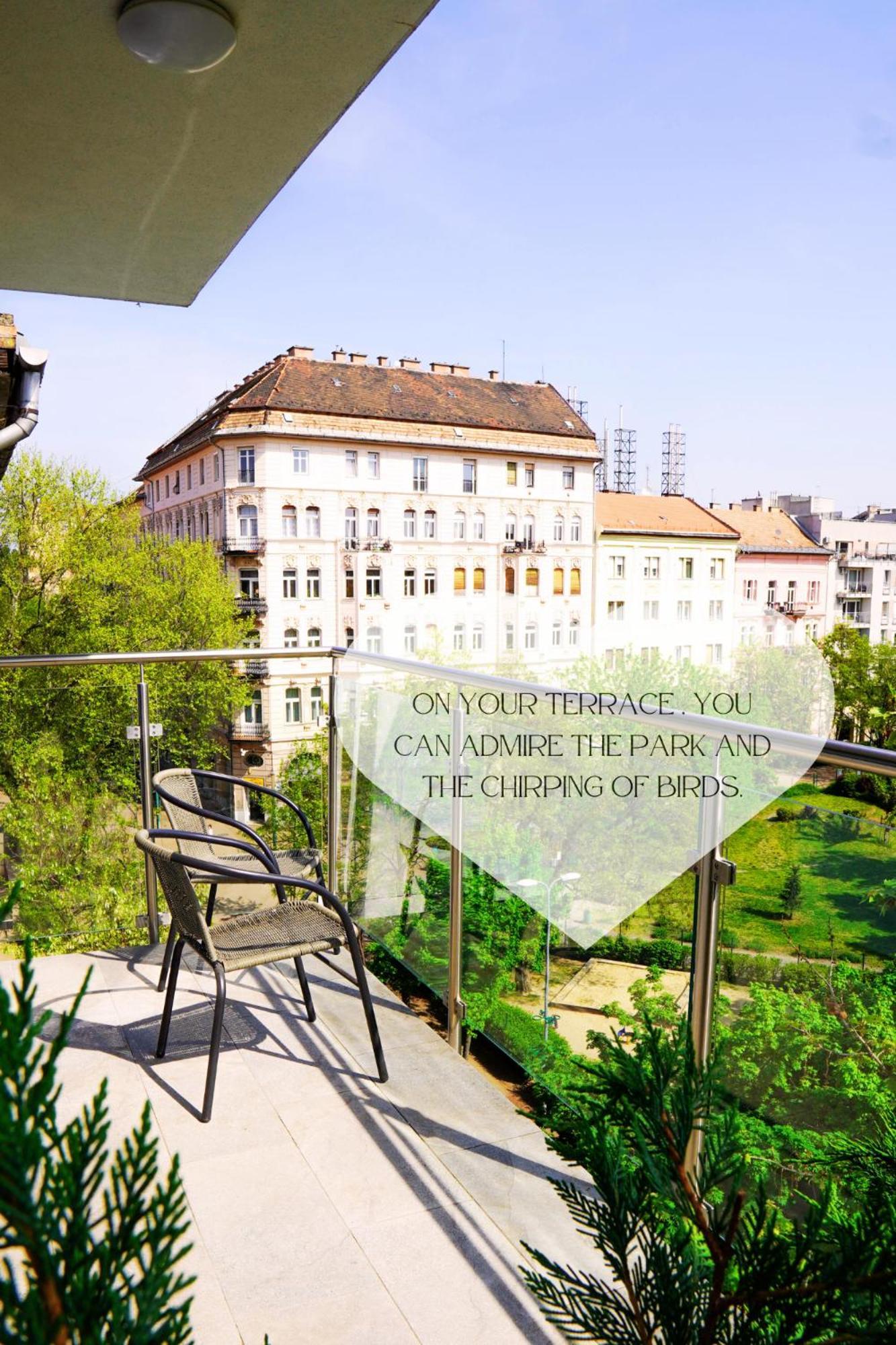 Matyas Corner Apartments Green Square Apartment Budapesta Cameră foto